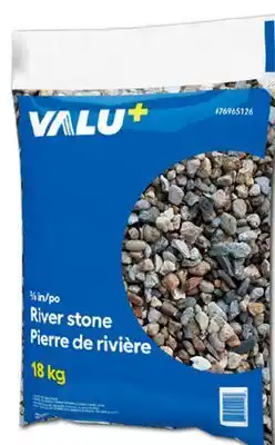 RONA 3/8 river stone 18 kg. / 18-kg offer