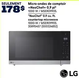 RONA LG NeoChef 0.9 cu. ft. countertop microwave 1000-W offer