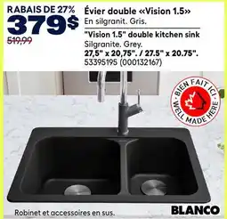 RONA BLANCO Vision 1.5 double kitchen sink offer