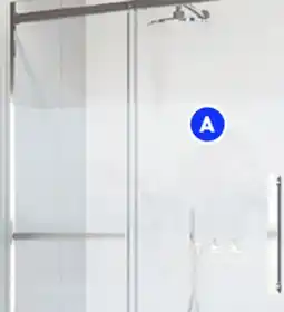 RONA Aqualine sliding shower door offer