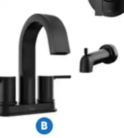 RONA MOEN Lavatory faucet, matte black finish offer