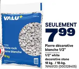 RONA 1/2 white decorative stone 18 kg offer