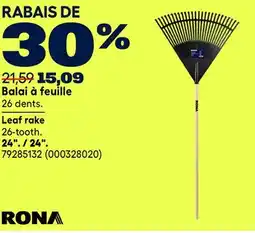 RONA RONA Leaf rake offer