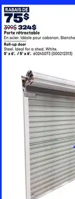 RONA VALU+ Roll-up door offer