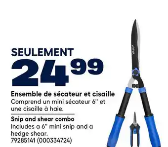 RONA VALU+ Snip and shear combo offer