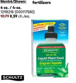 RONA SCHULTZ Plant Fertilizers offer