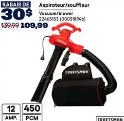 RONA Vacuum/blower offer