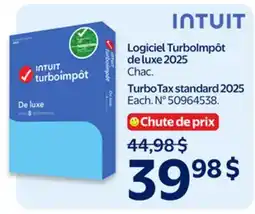 Walmart Intuit TurboTax standard 2025 offer