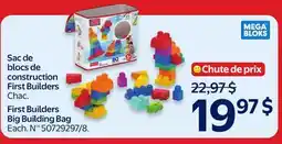 Walmart MEGA BLOCKS First Builders Big Building Bag offer