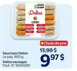 Walmart Dalisa sausages offer