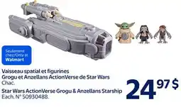 Walmart Star Wars ActionVerse Grogu & Anzellans Starship offer