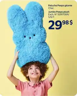 Walmart Jumbo Peeps plush offer