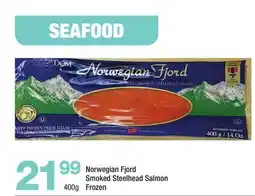 Highland Farms Norwegian Fjord Smoked Steelhead Salmon offer