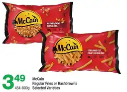 Highland Farms McCain Regular Fries or Hashbrowns offer