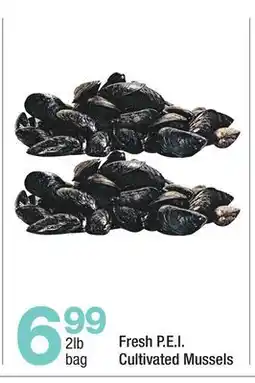 Highland Farms Fresh P.E.I. Cultivated Mussels offer