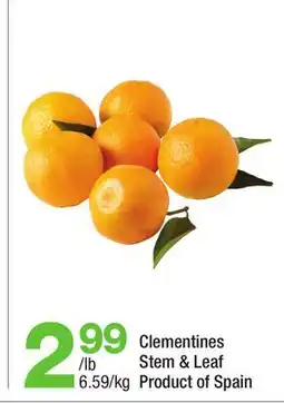 Highland Farms Clementines Stem & Leaf offer