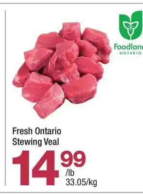Highland Farms Fresh Ontario Stewing Veal offer