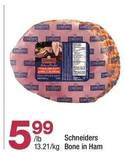 Highland Farms Schneiders Bone in Ham offer