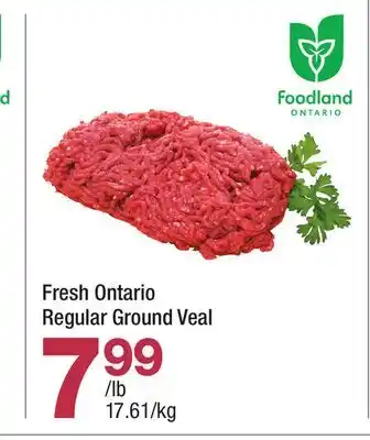 Highland Farms Fresh Ontario Regular Ground Veal offer