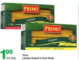 Highland Farms Primo Lasagne Original or Oven Ready offer