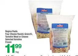 Highland Farms Regina Pasta Four Cheese Ravioli, Gnocchi, Tortellini Meat or Cheese offer