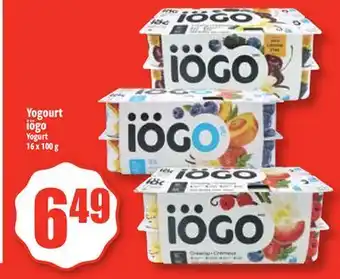 Bonanza Yogourt iögo offer