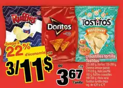 Super C Ruffles, Doritos, Tostitos offer