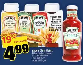 Super C SAUCE CHILI HEINZ offer