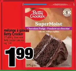 Super C MÉLANGE À GÂTEAU BETTY CROCKER offer