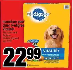 Super C nourriture pour chien Pedigree Vitalité+ offer