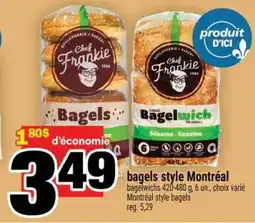 Super C BAGELS STYLE MONTRÉAL offer