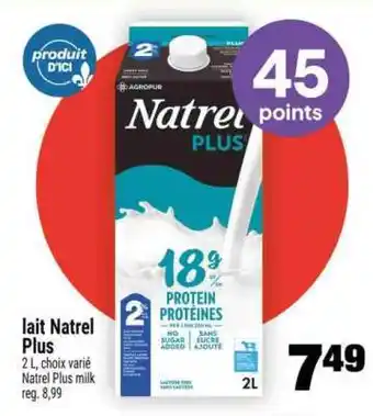 Super C Lait Natrel Plus offer