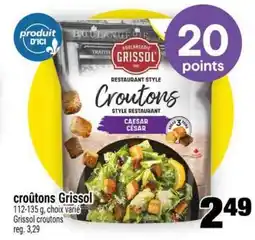 Super C croûtons Grissol offer