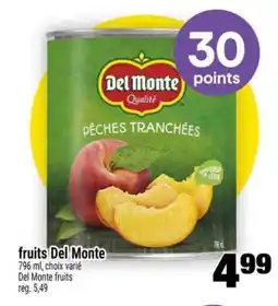 Super C FRUITS DEL MONTE offer