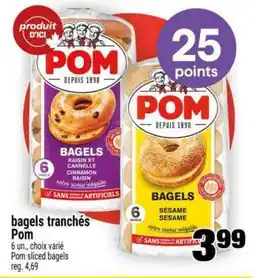 Super C BAGELS TRANCHÉS POM offer