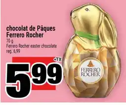 Super C chocolat de Pâques Ferrero Rocher offer