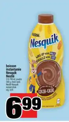 Super C boisson instantanée Nesquik Nestlé offer