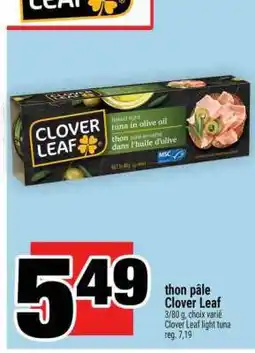Super C THON PÂLE CLOVER LEAF offer