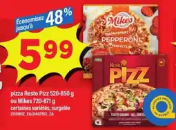 Maxi pizza Resto Pizz ou Mikes offer