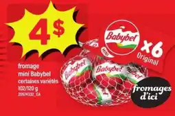 Maxi fromage mini Babybel offer