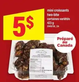 Maxi Mini Croissants offer