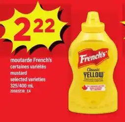 Maxi MOUTARDE FRENCH'S offer