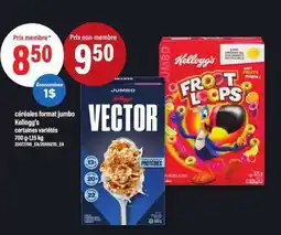 Maxi Kellogg's céréales format jumbo offer