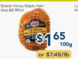Oceans Fresh Food Market Brandt Honey Maple Ham offer