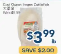 Oceans Fresh Food Market Cool Ocean Impex Cuttlefish offer
