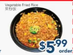 Oceans Fresh Food Market Vegetable Fried Rice offer