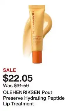 Sephora OLEHENRIKSEN Pout Preserve Hydrating Peptide Lip Treatment offer