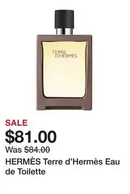 Sephora HERMÈS Terre d'Hermès Eau de Toilette offer