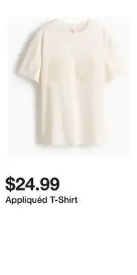 H&M Appliquéd T-Shirt offer