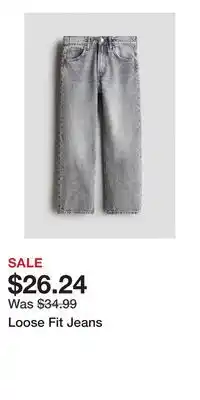 H&M Loose Fit Jeans offer